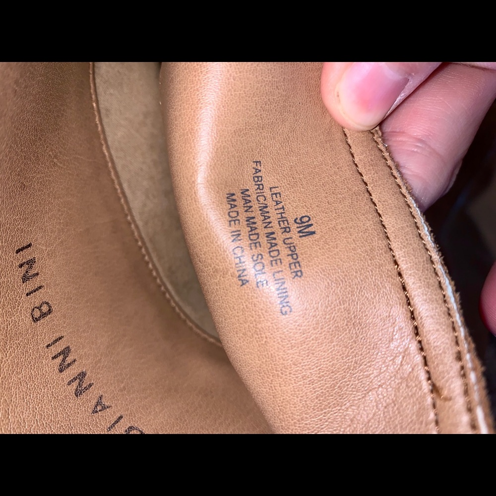 Gianni Bini Tan Suede and Leather Boots - Picture 6 of 7